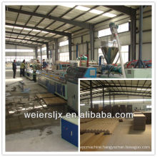 turn key project professional pvc wood plastic wpc door panel production line